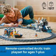 LEGO - City Explorers’ Arctic Polar Express Train Set Toy 60470 - Angle