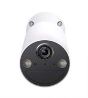 TP-Link - Tapo Smart Wire-Free Indoor/Outdoor Security Camera (2-Pack) - No Monthly Fees - White - Angle
