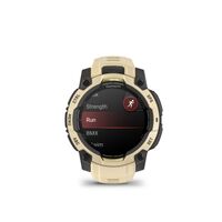 Garmin - Instinct  3 GPS Smartwatch 45 mm AMOLED Fiber-reinforced Polymer - Citrine with Citrine ... - Angle