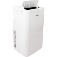 Whirlpool - 14,000 BTU ASHRAE (10,000 BTU SACC) Portable Air Conditioner - white - Angle