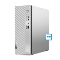 Lenovo - IdeaCentre 3 Desktop - Intel Processor U300 - 8GB Memory - 256GB SSD - Cloud Grey - Angle