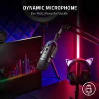 Razer - Seiren V2 Pro Professional-grade USB Microphone - Angle