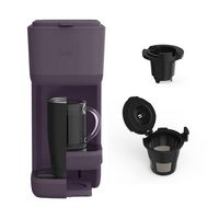 Bella - Single-Serve Coffee Maker - Plum - Angle