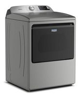 Maytag - 7.4 Cu. Ft. Smart Electric Dryer with Extra Power and Advanced Moisture Sensing - Classi... - Angle