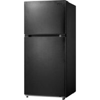 Frigidaire - 19 Cu. Ft. Garage Ready Top Freezer Refrigerator - Black - Angle