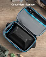 Anker Carrying Case Bag (S Size) - Black - Angle