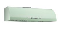 Unique Appliances - 36 inches - Externally Vented - Under cabinet Range Hood - Summer Mint Green - Angle