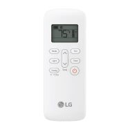 LG - 350 Sq. Ft. 8,000 BTU DOE Smart Portable Air Conditioner - Black - Angle