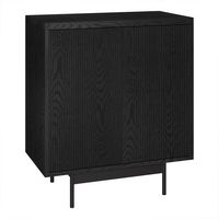 Camden&Wells - Dina Accent Cabinet - Obsidian - Angle