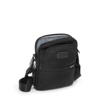 TUMI - Alpha Medium Crossbody Bag - Black - Angle