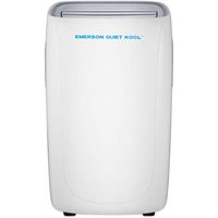 Emerson Quiet Kool - 550 Sq. Ft. 14,000 BUT Portable Air Conditioner - White - Angle