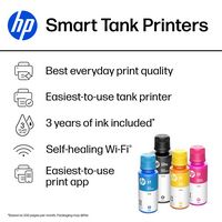 HP - Smart Tank 7301 Wireless AI-Enabled All-in-One Cartridge-Free Supertank Inkjet Printer with ... - Angle