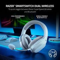 Razer - Barracuda X 2022 Edition Wireless Gaming Headset for PC, PS5, PS4, Switch, and Mobile - M... - Angle