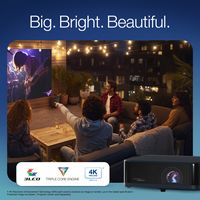 Epson - Lifestudio Pop Plus 4K PRO-UHD Portable Lifestyle Smart Projector with Sound by Bose Tech... - Angle