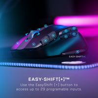 Turtle Beach - Kone XP Air Wireless Optical Gaming Mouse with Charging Dock and AIMO RGB Lighting... - Angle