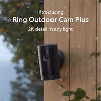 Outdoor Cam Plus, Battery with 2K Video and Ring Vision, Low-Light Sight, and Mount-Anywhere Vers... - Angle