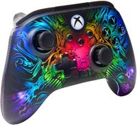 PowerA - FUSION Pro Wireless Controller for Xbox Series X|S with Lumectra - Black - Angle