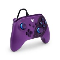 PowerA - Advantage Wired Controller for Xbox Series X|S, Xbox One, Windows - Celestial Purple - Angle