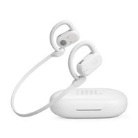 JBL - SoundGear Sense Hybrid Open-Ear headphones with detachable neckband - 2024 - White - Angle