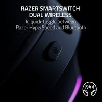 Razer - Barracuda X Chroma Wireless Gaming Headset for PC, Mac, Playstation, Nintendo Switch, Ste... - Angle