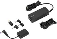 Targus - 100W Universal USB-C & Legacy Charger  Kit - Black - Angle