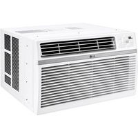 LG - 14,000 BTU Window Air Conditioner - White - Angle