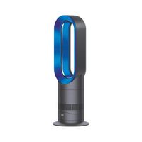 Dyson Hot+Cool  AM09 Smart Tower Air Purifier, Heater and Fan - Iron/blue - Angle