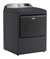 Maytag - 7.4 Cu. Ft. Smart Electric Dryer with Extra Power and Advanced Moisture Sensing - Midnig... - Angle