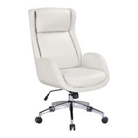 OSP Home Furnishings - Blanchard Office Chair - White - Angle