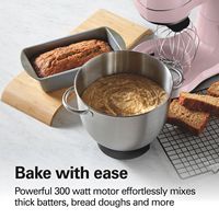Hamilton Beach - 300 Watt 7 Speed Stand Mixer - Pink - Angle