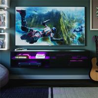 Glitch Floating TV Stand for TVs up to 60