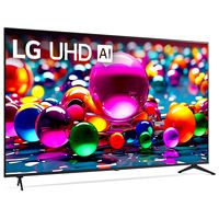 LG - 86” Class UA77 Series LED AI 4K UHD Smart webOS TV (2025) - Angle
