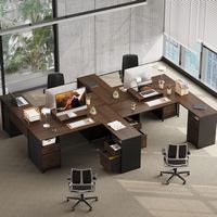 Bestier 63-inch L-Shaped Gaming Desk with Two File and Storage Drawers Corner Executive Desk for ... - Angle