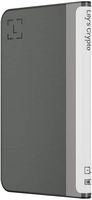Ledger - Stax Crypto Hardware Wallet with Folio and Recovery Key - Curved E Ink Touch Screen - Bl... - Angle