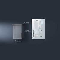 Anker - Prime Charger (100W, 3 Ports, GaN) - Silver - Angle