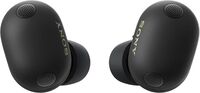 Sony - WF-1000XM6 Best Truly Wireless Noise Cancelling Earbuds - Black - Angle