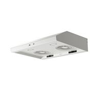 Zephyr - 36 inches - Externally Vented - Under cabinet Range Hood - White - Angle