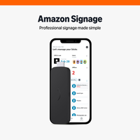 Amazon - Signage Stick – Pro 4K Signage – 16GB - Designed for Businesses, Easy Setup w/ free Mobi... - Angle