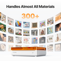 xTool - M2 10W Smart Craft Laser Cutter - Angle