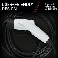 Schumacher Electric - SEV1670 - SAE-J1772 Connector - NEMA 5-15P Input Wiring - Level 1 Electric ... - Angle
