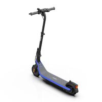 Segway - C2 Pro Kids Electric Scooter w/7.5 mi Max operating Range & 12.4mph Max Speed - Black - Angle