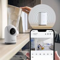 Reolink - E331 2K+ 5MP Indoor Camera Wired Wi-Fi Pan Tilt Baby + Pet Monitor Camera with Auto-Tra... - Angle