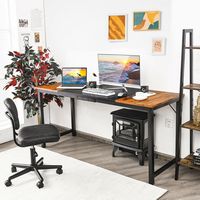 Costway - Large Computer Desk Writing Desk - 63
