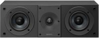 Sony - 2-way 3-driver Center Channel Speaker (2025) each - Black - Angle