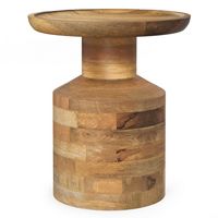 Simpli Home - Haynes Wooden Accent Table - Natural - Angle
