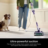 Shark - POWERDETECT Ultra-Light Corded Stick Vacuum with DuoClean Detect Technology and Self-Clea... - Angle