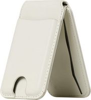SaharaCase - Venture Series Wallet with MagSafe for Apple iPhone - Off White - Angle