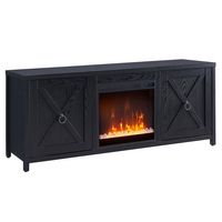 Felinna Crystal Fireplace TV Stand for Most TVs up to 65