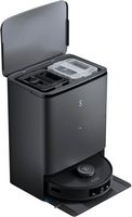 ECOVACS Robotics - T30S PRO Robot Vacuum & Spinning Mop with Auto-Cleaning Station - Black - Angle
