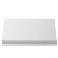 ZLINE - 36 inches - Externally Vented & Convertible - Under cabinet Range Hood - Brushed Stainles... - Angle